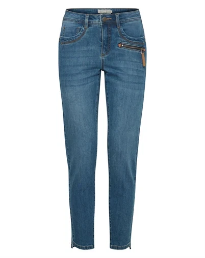 Fransa - FRLissi Tessa Jeans - Sea Blue Denim